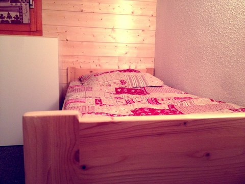 Chambre 2 lits simples location les Arcs 1800 (autre vue 2)