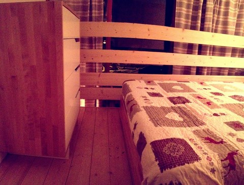 Chambre parentale location les Arcs 1800