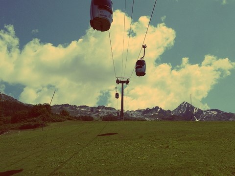 Les Arcs en été location les Arcs 1800