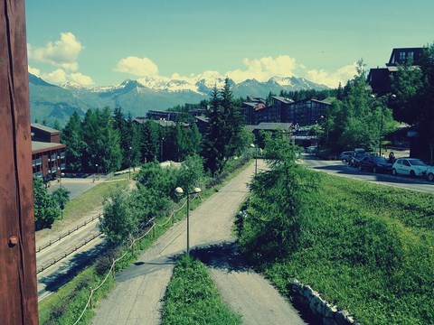 Terasse de la location les Arcs 1800